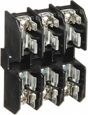 SQUARE D 9080FB3611M Open Fuse Block, M UL Class, 600V AC/DC Volt Rating, 3