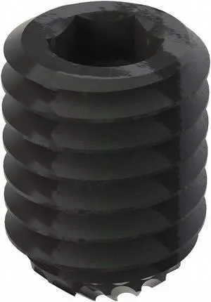 ZORO SELECT SDSK0100025FP-PK100 Sckt Set Scrw,Knurl Cup,10-32x1/4,PK100