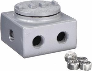 APPLETON ELECTRIC GRSS75 Conduit Outlet Body,7 Hub,3/4 In.