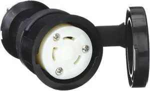 HUBBELL WIRING DEVICE-KELLEMS HBL2623SW 30A Watertight Twist-Lock Connector 2P