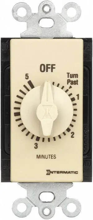 INTERMATIC FD5M Timer,Spring Wound