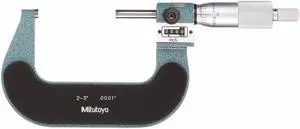MITUTOYO 193-213 Digital Micrometer,2 to 3",Ratchet