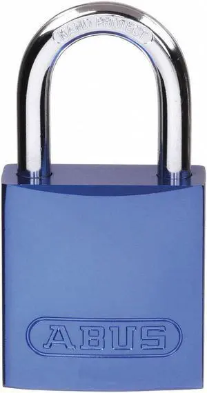 ABUS 72/40 KAx12 Blue Lockout Padlock, KA, Blue, 1-1/2"H, PK12