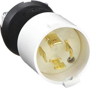HUBBELL WIRING DEVICE-KELLEMS HBL2721S 30A Twist-Lock Plug 3P 4W 250VAC L15-30P