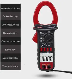 SZBJ BM803A+ AC-DC 1000A DIGITAL Clamp Multimeter AC/DC Current 1000A Capacitor Frequency Temperature 1000