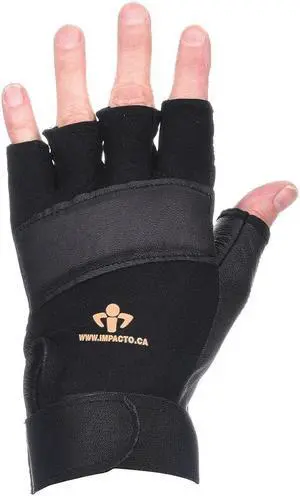 Anti-Vibration Gloves, Leather, L, Left