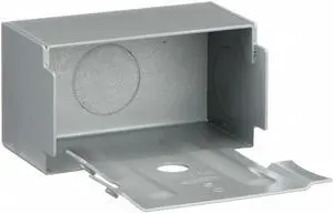 HUBBELL WIRING DEVICE-KELLEMS HBL3010AEGY Internal Corner Coupling,Gray