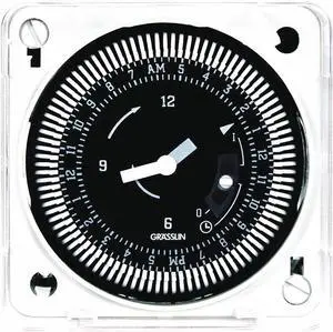 Intermatic Electromechanical Timer,24-Hour,SPDT  MIL72ESTUZH-120