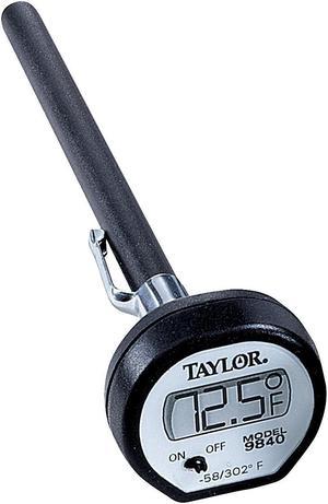 Taylor 9841 Digital Pocket Thermometer, LCD, 4-3/4in L