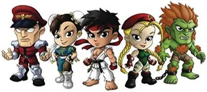 Street Fighter Lil Knockouts Mini Figure (One Random Figure) Street Fighter Lil Knockouts Mini Figure (One Random Figure)
