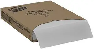 Dixie grease-Proof Non-Stick Pan Liner by gP PRO (georgia-Pacific), White, HS1000, 16.38 Length x 12.19" Width, (case of 1,000)