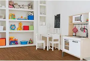 Achim Home Furnishings Interlocking Floor Tiles, 24" x 24", Walnut