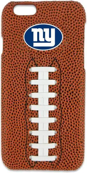 Gamewear Genuine Football Leather Wrapped Apple iPhone 6 / 6s New York Giants Classic NFL Football Case CLI-NFL-NEG-6 Gamewear Genuine Football Leather Wrapped Apple iPhone 6 / 6s New York Giants Classic NFL Football Case CLI-NFL-NEG-6