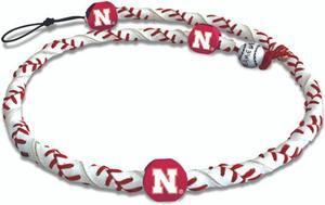 Nebraska Cornhuskers Necklace Frozen Rope Classic Baseball CO
