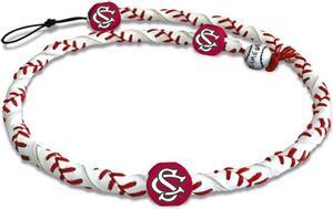 South Carolina Gamecocks Necklace Frozen Rope Classic Baseball CO