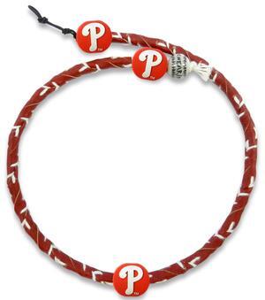 MLB Philadelphia Phillies Team color Frozen Rope Baseball Necklace