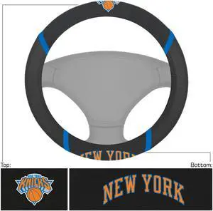 New York Knicks Steering Wheel Cover Mesh/Stitched Special Order New York Knicks Steering Wheel Cover Mesh/Stitched Special Order