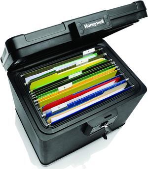 Molded Fire And Water File chest 16 X 12.6 X 13 0.6 cu Ft Black