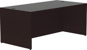 Lorell Essentials Desk Shell 48 x 30 x 29.5 Espresso