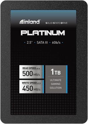 INLAND Platinum 1TB SSD SATA III 6gbs 25 7mm TLc 3D NAND Internal Solid State Drive (1TB)