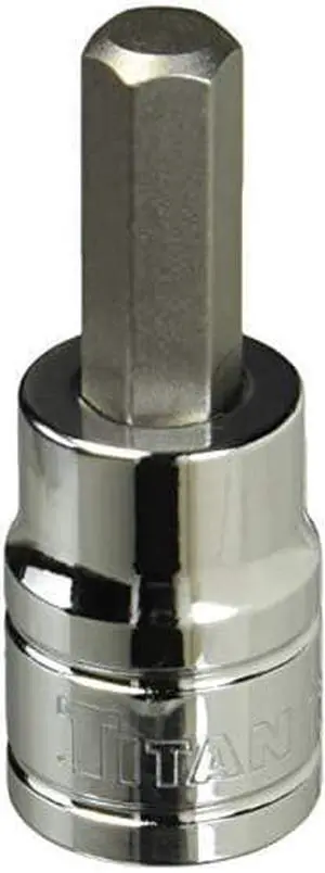 Titan 15608 3/8-Inch Drive x 8mm Hex Bit Socket Titan 15608 3/8-Inch Drive x 8mm Hex Bit Socket