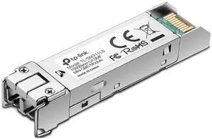 TP-Link Gigabit SFP Module | 1000Base-LX Single-Mode Fiber Mini GBIC Module | Plug and Play | LC/UPC Interface | Up to 10km Distance (TL-SM311LS)