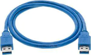 Cables Direct Online USB 3.0 Cable 6FT, Male to Male Type A to Type A Double Sided Cord for Data Transfer Compatible with PC, Laptop, Hard Drive, DVD Player, TV, Hub, Monitor and More Cables Direct Online USB 3.0 Cable 6FT, Male to Male Type A to Type A Double Sided Cord for Data Transfer Compatible with PC, Laptop, Hard Drive, DVD Player, TV, Hub, Monitor and More