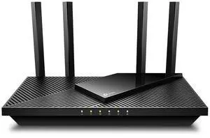 AX1800 WiFi 6 Router V4 (Archer AX21)  Dual Band Wireless Internet, Gigabit, Easy Mesh, Works with Alexa - A Certified for Humans Device, Free Expert Support AX1800 WiFi 6 Router V4 (Archer AX21)  Dual Band Wireless Internet, Gigabit, Easy Mesh, Works with Alexa - A Certified for Humans Device, Free Expert Support