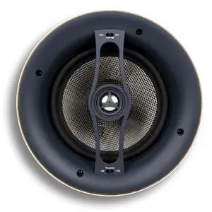 R-8C Reference 8-Inch 2-Way in-Ceiling Speaker, Round, Each, White | 9.5-Inch Cutout, Home Theater, 8" Carbon-Glass Woofer and 1" Aimable Aluminum-Dome Tweeter, Tone Controls, Low Profile Grille R-8C Reference 8-Inch 2-Way in-Ceiling Speaker, Round, Each, White | 9.5-Inch Cutout, Home Theater, 8" Carbon-Glass Woofer and 1" Aimable Aluminum-Dome Tweeter, Tone Controls, Low Profile Grille