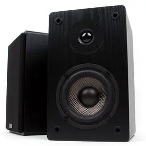 MB42 Standard 2-Way Passive Bookshelf Speakers, Stereo Pair, Black | Amplifier Required, 4-Inch Carbon-Fiber Woofer, 0.75-Inch Silk-Dome Tweeter, Desktop, Home Theater, Surround Sound MB42 Standard 2-Way Passive Bookshelf Speakers, Stereo Pair, Black | Amplifier Required, 4-Inch Carbon-Fiber Woofer, 0.75-Inch Silk-Dome Tweeter, Desktop, Home Theater, Surround Sound