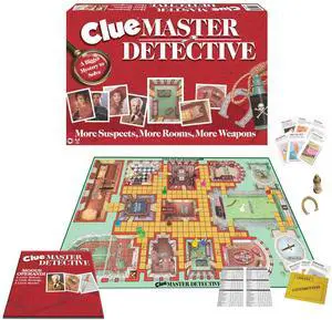 Clue Master Detective, Largest Clue Game Ever, by Winning Moves Games USA Clue Master Detective, Largest Clue Game Ever, by Winning Moves Games USA