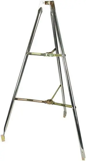 5' Heavy Duty Antenna Tripod, Mast Pole Dish Tripod for Roof Mount 5' Heavy Duty Antenna Tripod, Mast Pole Dish Tripod for Roof Mount