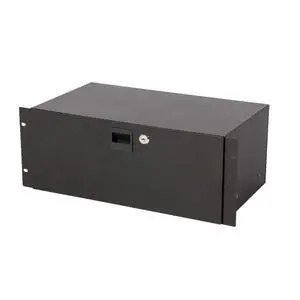RDLS4000 4U Locking Rack Drawer, Shallow (RDLS 4000), Black RDLS4000 4U Locking Rack Drawer, Shallow (RDLS 4000), Black