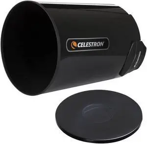 Celestron - Dew Shield with Cover Cap - Aluminum Dew Prevention - Fits 11  Schmidt Cassegrain  EdgeHD  and RASA Telescope