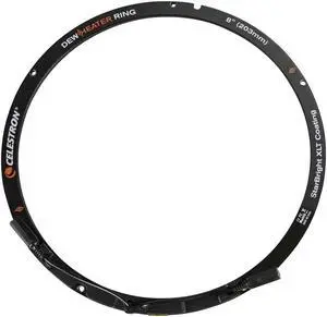 Celestron - Dew Heater Ring - Aluminum Dew Prevention - Compatible 8  Schmidt-Cassegrain  EdgeHD  RASA Telescope