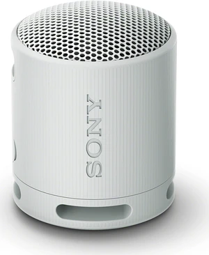 SRS-XB100 Wireless Bluetooth Portable Lightweight Speaker, Light Gray 16 Hr Battery, Super-Compact Travel Speaker, IP67 Waterproof & Dustproof Shower Speaker, Versatile Strap, Hands-free Calling SRS-XB100 Wireless Bluetooth Portable Lightweight Speaker, Light Gray 16 Hr Battery, Super-Compact Travel Speaker, IP67 Waterproof & Dustproof Shower Speaker, Versatile Strap, Hands-free Calling