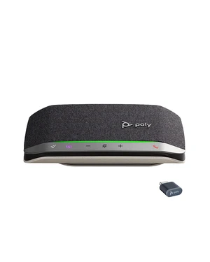 Poly Sync 20+ Personal Portable Bluetooth Speakerphone (Plantronics) Noise/Echo Reduction USB-C Bluetooth Adapter - Works w/Teams (Certified), Zoom, PC, Mac, Mobile Exclusive Poly Sync 20+ Personal Portable Bluetooth Speakerphone (Plantronics) Noise/Echo Reduction USB-C Bluetooth Adapter - Works w/Teams (Certified), Zoom, PC, Mac, Mobile Exclusive