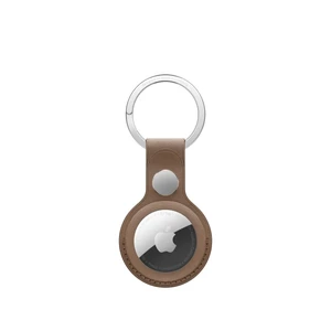 AirTag FineWoven Key Ring - Taupe, Holder Only AirTag FineWoven Key Ring - Taupe, Holder Only