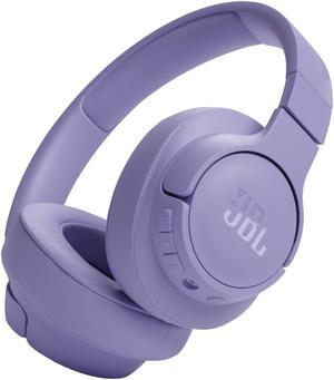JBL Tune 720BT - Wireless Over-Ear Headphones with JBL Pure Bass Sound  Bluetooth 5.3  Up to 76H Battery Life and Speed Charge  Lightweight  Comfortable and Foldable Design (Purple)