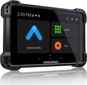 Rand McNally RANDTAB8 Rand Tablet with Rand Navigation GPS with Speed Camera Alerts and Live Traffic  Weather and Fuel - 8 Inch