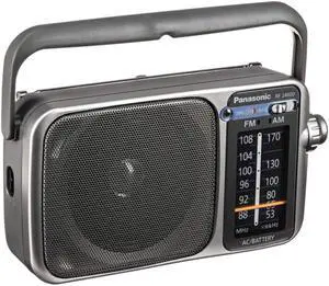 Rf-2400D Am/FM Radio, Silver/Grey Rf-2400D Am/FM Radio, Silver/Grey