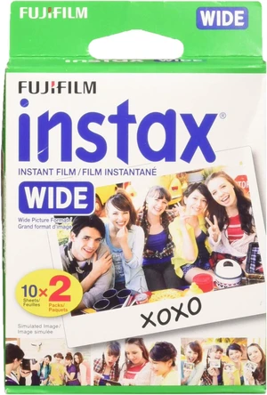 Wide Instant Color Film Instax for 200/210 Cameras - 2 Twin Packs - 40 P Wide Instant Color Film Instax for 200/210 Cameras - 2 Twin Packs - 40 P