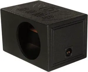 Qpower Single 12" Vented Ported Car Subwoofer Sub Box Enclosure, QBOMB12VL - Single Cab Bass Woofer Speaker Box System for Vehicle or Truck Audio Qpower Single 12" Vented Ported Car Subwoofer Sub Box Enclosure, QBOMB12VL - Single Cab Bass Woofer Speaker Box System for Vehicle or Truck Audio