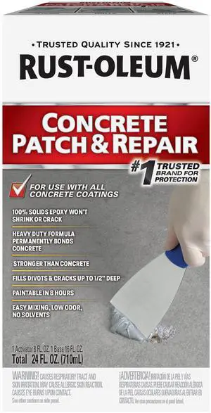 301012 Concrete Patch & Repair, 24 oz, Gray 301012 Concrete Patch & Repair, 24 oz, Gray