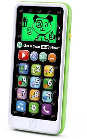 _Mega Brand Chat and Count Emoji Phone, Green