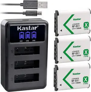 Battery x3 + Charger for Sony NP-BX1 HDR-AS200V HDR-AS30 HDR-AS300 HDR-AS50 HDR-CX240 HDR-CX405 HDR-CX440 HDR-GW66 HDR-GWP88 HDR-MV1 HDR-PJ240 HDR-PJ270 HDR-PJ405 HDR-PJ410 HDR-PJ440 DSC-HX99 Battery x3 + Charger for Sony NP-BX1 HDR-AS200V HDR-AS30 HDR-AS300 HDR-AS50 HDR-CX240 HDR-CX405 HDR-CX440 HDR-GW66 HDR-GWP88 HDR-MV1 HDR-PJ240 HDR-PJ270 HDR-PJ405 HDR-PJ410 HDR-PJ440 DSC-HX99