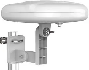 Outdoor TV Antenna 360° Omni-Directional Reception Long 100+ Miles Range Enhance VHF&UHF 4K Ready HDTV Antenna with Added Stability for Outdoor/Attic/RV Use - 39ft RG6 Coax Cable