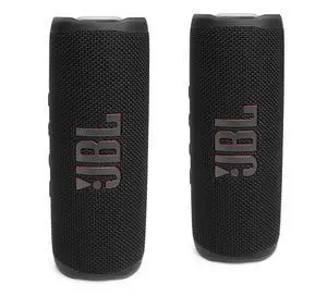 FLIP 6 Waterproof Portable Bluetooth Speaker Bundle - Black (Pack of 2) FLIP 6 Waterproof Portable Bluetooth Speaker Bundle - Black (Pack of 2)
