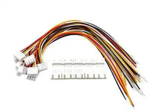 20 Sets Jst Xh 2.54 4 Pin Connector Plug Male with 200mm Wire & Female Connector 20 Sets Jst Xh 2.54 4 Pin Connector Plug Male with 200mm Wire & Female Connector