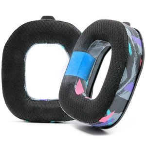 Freeze A40 - Hybrid Fabric Cooling Gel Earpads for Astro A40 TR Made by Wicked Cushions Improved Durability, Thickness & Sound Isolation 90s Black Freeze A40 - Hybrid Fabric Cooling Gel Earpads for Astro A40 TR Made by Wicked Cushions Improved Durability, Thickness & Sound Isolation 90s Black